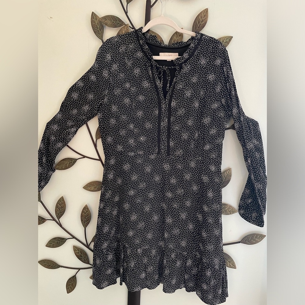 LOFT Black Dress